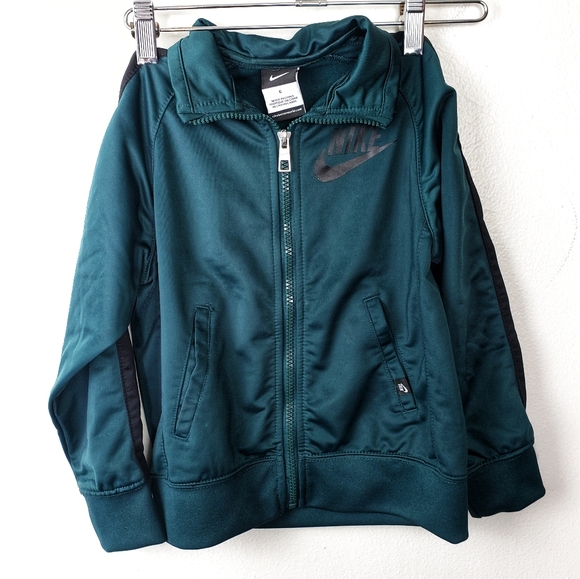 Nike Other - NIKE Green Full Zip Track Jacket Boys Athleisure 6